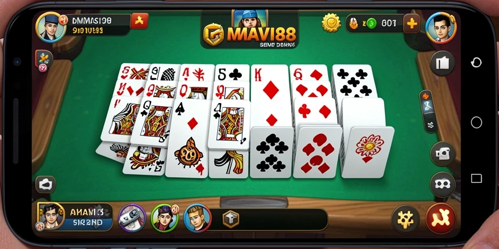 Screenshot gameplay menampilkan suasana seru dalam permainan Domino.
