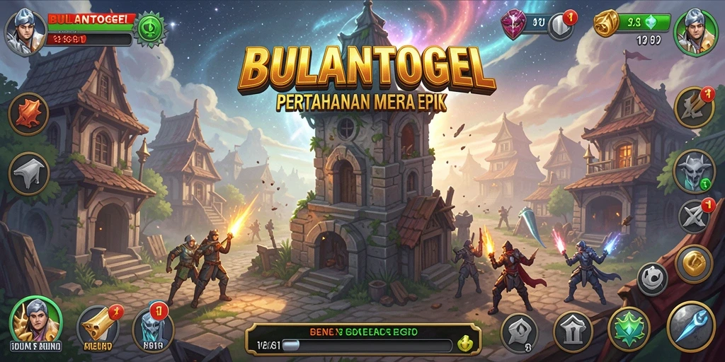 Tangkapan layar menunjukkan aksi strategis di BULANTOGEL.