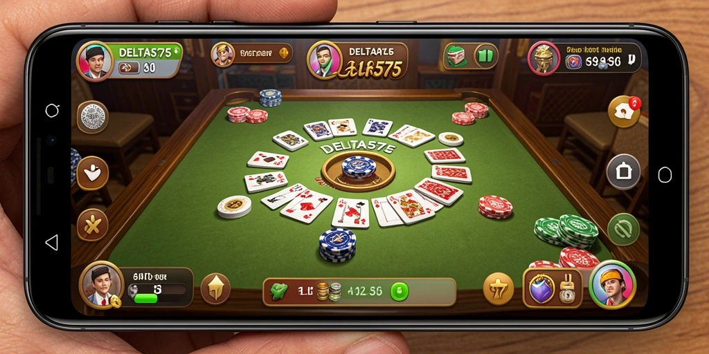 Tampilan gameplay seru dan menegangkan dari DELTA575.