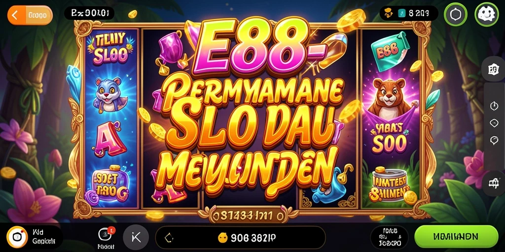 Tampilan menarik gameplay Slot E88 yang mengasyikkan.