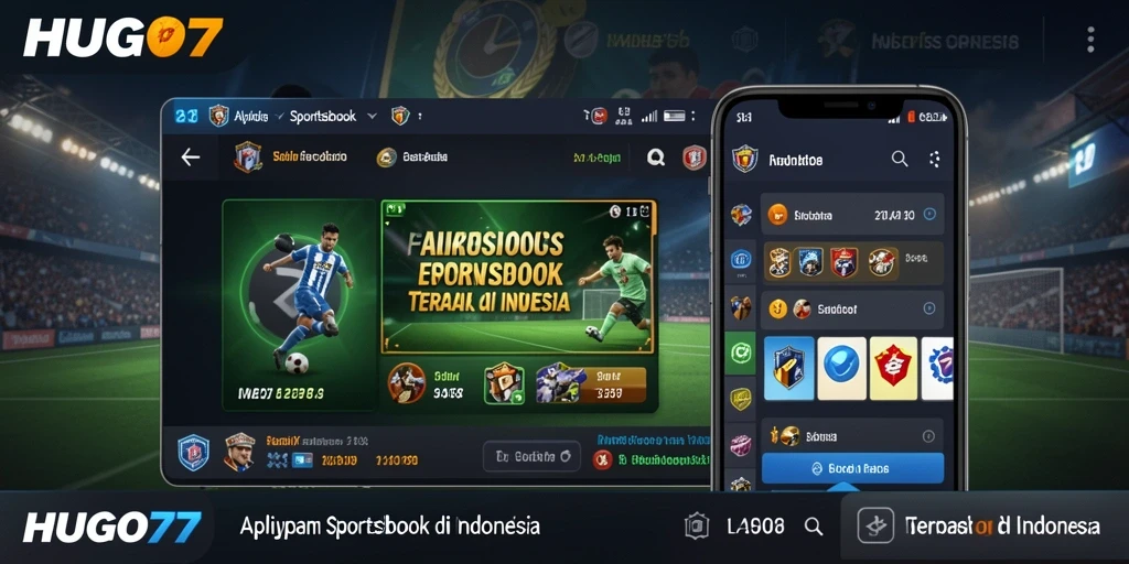 Tampilan antarmuka HUGO77 yang modern dan user-friendly.