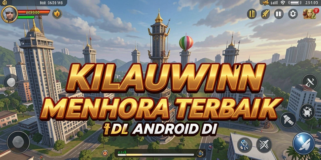 Gameplay seru menara pertahanan di KILAUWIN dengan musuh yang beragam.