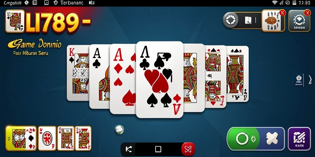 Tampak serunya gameplay Domino di LI789 dengan teman-teman.