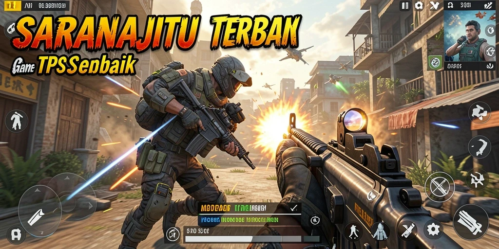 Gameplay seru dan mendebarkan di SARANAJITU.