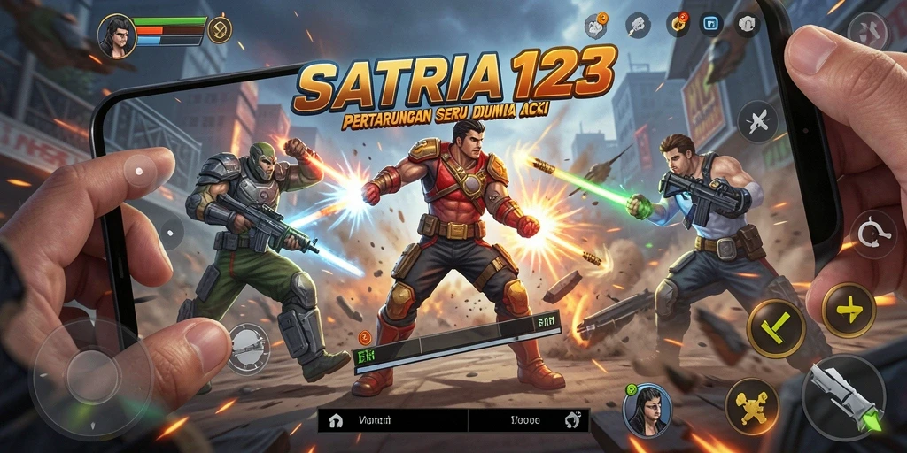 Tangkapan layar <strong>SATRIA123</strong> menampilkan pertempuran yang mendebarkan dengan aksi cepat.