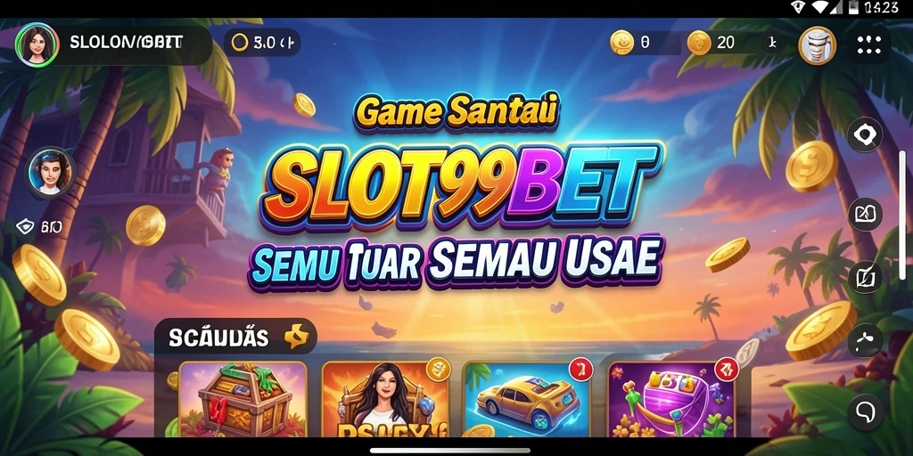 Tampilan menarik dari gameplay SLOT99BET yang seru dan menghibur.