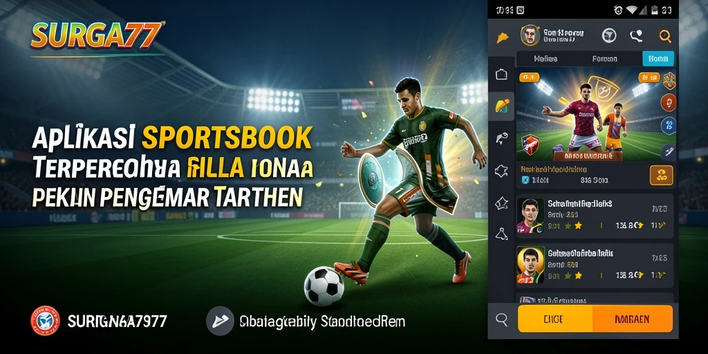 Tangkapan layar utama SURGA77 menunjukkan pengalaman taruhan Sportsbook yang mendebarkan.