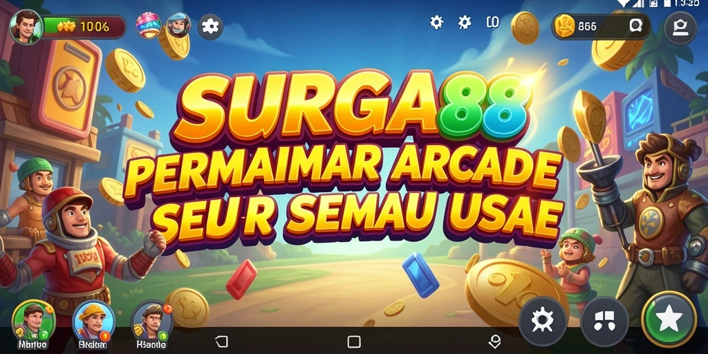 Tampilan gameplay menarik dari SURGA88 dengan berbagai tantangan seru.