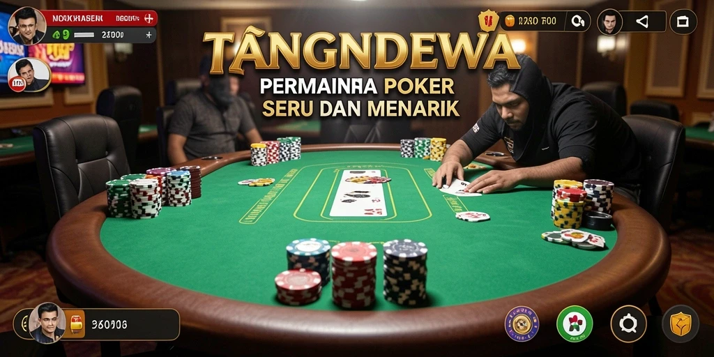 Tampilan gameplay menarik di TANGANDEWA dengan pemain aktif.