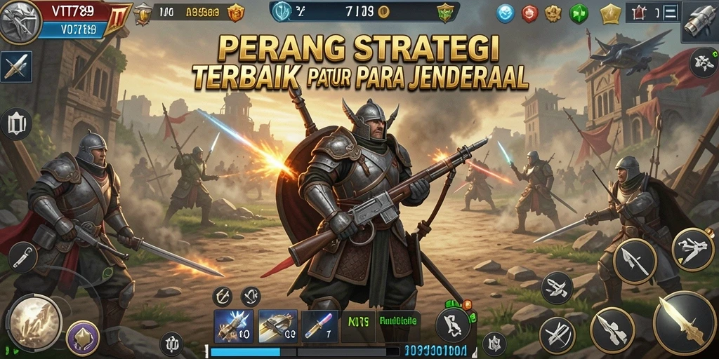 Tampilan gameplay VT789 yang mendebarkan dalam pertempuran strategis.